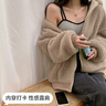 莫代尔小吊带背心女可外穿短款抹胸修身显瘦美背胸垫一体纯欲辣妹打底衫 【双肩带-黑】 辣妹纯欲 均码 70-140斤-可拆卸胸垫一体 晒单实拍图