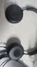 墨顿 适用捷波朗Jabra evolve 20 20SE 30II耳机套evolve40 65+ 75+耳罩HSC016头戴隔音海绵套专用配件 黑色皮套耳机套一对【原配款】 实拍图
