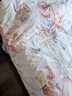 富安娜 软fufu 十孔纤维抑菌纤维被 四季被 1000g填充 203*229cm 粉+白 实拍图