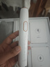 奇异鸟（KIWIBIRD）电动牙刷送爸爸妈妈礼物牙医推荐成人声波牙刷软毛护齿送长辈实用礼品 流光白(刷头*2+便携盒) 实拍图