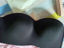 菇娘家无肩带内衣承托杯防滑无痕女抹胸隐形聚拢美背文胸大码胸罩裹胸 实拍图