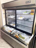玖意三温点菜柜烧烤饭店麻辣烫展示柜冷藏冰柜商用蔬菜水果串串冷藏冷冻保鲜柜立式陈列柜熟食凉菜卤菜 全钢全铜移门款 备货下单【单拍不发货】 实拍图