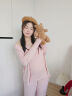 爱宝适月子服春夏莫代尔孕产妇睡衣哺乳喂奶衣家居三件套粉色XXL码M435 实拍图