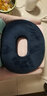 PPW坐垫办公室椅子美臀屁股久坐护腰座垫孕妇圆形垫痔疮尾椎骨折可用 男款竹炭舒爽版：藏青色： 实拍图
