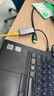 毕亚兹 USB/Type-C转RJ45网线转接头 双口百兆有线网卡转换器免驱动 苹果Mac华为电脑扩展坞外置网口 实拍图