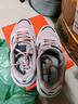 特步女鞋跑步鞋透气老爹鞋休闲鞋官方品牌轻便时尚百搭撞色运动鞋女 紫 38 实拍图