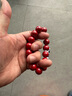 石玥珠宝高含量14mm帝王朱砂手串本命年蛇年护身符转运珠手链男女士款礼物 实拍图