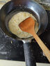 臻三环章丘手工铁锅平底煎锅烤肉煎锅无涂层不易粘锅小平底锅辅食厨具 银白铁把 28cm 实拍图
