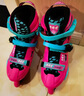 米高 轮滑鞋儿童SC6溜冰鞋男女高端平花鞋初学全套装锁轮旱冰鞋 SC6粉色鞋一双 M （33-36） 实拍图