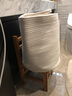 欧润哲 黄麻手工编织棉线筐脏衣篮脏衣服收纳筐脏衣篓手提收纳桶 大号 实拍图