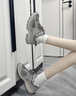 NEW BALANCE NB2002R官方休闲鞋男鞋女鞋情侣鞋夏季透气网面鞋复古时尚运动鞋 灰色 ML2002RC 38 (脚长23.5cm尺码详询客服) 实拍图