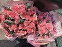 百花馆鲜花速递花康乃馨花束真花生日礼物送妈妈母亲长辈同城配送小时达 好爱你妈妈-小花束|dy850 实拍图