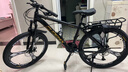 凤凰上海凤凰山地车自行车男士女式学生成人变速宽胎越野公路赛单车 【铝架/全套竞速轴承】三刀消黑 26寸30速【建议身高158-188cm】 实拍图