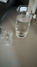 青苹果 家用饭店用白酒水晶分酒器套装二两杯量酒器小号玻璃白酒杯 子弹杯15+水晶分酒器 150ml 实拍图