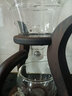 尚言坊玻璃自动茶具套装整套带茶盘懒人泡茶吸磁茶壶泡茶神器茶具三件套 3【茶道款】邀月自动茶具 实拍图