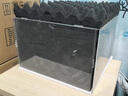 声帝隔音棉墙贴墙体吸音棉隔音板材料防噪音超强消音神器卧室琴房宿舍 波峰5CM厚黑色【不隔音包退】 50×50cm/片 E0级环保棉-无背胶款 实拍图
