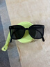 BUBBLE折叠防晒情侣款大框时尚墨镜男情人节礼物女 悠悠Yo-yo 雀灰 Finch 实拍图