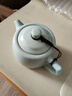 寻汝汝窑茶壶陶瓷开片天青色功夫茶具井栏壶冲泡茶壶高档西施壶礼盒装 经典井栏壶(约260ml) 实拍图