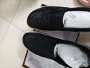 骆驼（CAMEL）套脚轻盈雨伞布休闲一脚蹬男士布鞋 G13S391065 黑色 44  实拍图