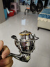 科迈龙小高尔夫纺车轮微物泛用路亚轮鱼线滑旋入式翘嘴远投金属线杯三代 一代1000S单摇臂 送pe线 实拍图