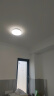 雷士照明（NVC）雷士照明led吸顶灯简约现代圆形卧室入户玄关灯走廊过道灯阳台灯 月白 12瓦 26.3cm 白光 实拍图