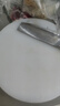 香悠悠（XIANGYOUYOU） 防霉加厚家用商用切菜板PE塑料切菜墩砧板占板案板防滑圆形菜墩 43cm*5cm（砍剁家用推荐款） 实拍图