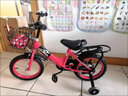 哈叮龙儿童自行车男孩3-6-8-9岁小孩单车脚踏车男女孩宝宝童车带辅助轮 运动款 【中国红】 工具包-闪光轮 12寸80-95cm适合2-5岁宝宝 实拍图
