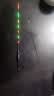 小凤仙三色尾LED夜光漂变色水晶细硬尾日夜两用鱼漂高灵敏黑坑竞技浮漂 L-DV01 浅水综合鱼 铅约1.5g 双排尾灯不变色+1粒316电池 实拍图