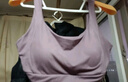 莫代尔运动内衣女高强度健身跑步防震瑜伽服一体美背心式聚拢文胸L 实拍图