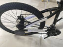 飞鸽（FG FLYING PIGEON）山地自行车成人男女变速山地车青少年中小学生车越野户外骑行单车 【铝合金】G8002代-辐条轮-黑色 24寸轮组（适合145-170cm） 21速入门版 实拍图