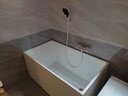 东鹏（DONGPENG）浴缸家用小户型浴缸亚克力浴缸小浴缸深泡独立浴缸家用成人泡澡盆 1.3米 一体成型独立空缸 实拍图
