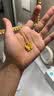 明牌珠宝 足金古法黄金蝴蝶吊坠蝶舞挂坠女士中秋礼物AFC0687工费500 足金 约6.57克 实拍图