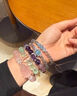 BJYL九尾狐粉水晶国风玛瑙狐狸手链女小众古风新中式手串桃花闺蜜礼物 九尾狐粉晶手链 实拍图