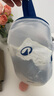 迪卡侬（DECATHLON）游泳包运动包健身防水手提便携包女游泳包干湿分离沙滩包防水袋男 【7L】古典蓝白-新老款随机发 实拍图