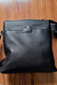 MOEPEQDAISHU男士单肩包斜挎包真皮公文包大容量头层牛皮时尚休闲竖款挎包背包 MH 281 平纹2 实拍图