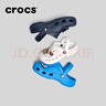 crocs卡骆驰贝雅儿童洞洞鞋男女童户外包头沙滩鞋拖鞋/207013/207012 深蓝色-410 28 (165mm) 实拍图