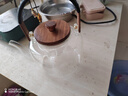 雅集耐热玻璃茶壶茶具提梁壶煮茶器茶水分离蒸煮二用木把提梁壶1300ml 实拍图