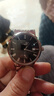 冠琴（GUANQIN）瑞士认证手表男士机械表 超薄简约中学生男表 精钢商务绅士名表 罗马钢带本黑 实拍图