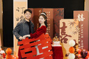 映雯大码敬酒服新娘2024新款长袖法式订婚结婚宴会长款气质春夏礼服女 酒红色长款长袖 M 实拍图