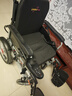 LONGWAY电动轮椅老人专用智能全自动轻便可折叠旅行可推轮椅车LWA08 可躺款丨700W+电助力+40AH锂电+跑65公里 实拍图