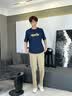 森马（Semir）舒服裤|休闲裤男吸湿速干锥形裤2026夏季长裤通勤风109325127106 实拍图