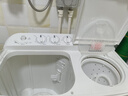 金帅半自动洗衣机大容量家用双缸双桶统老式波轮双筒租房宿舍小型双杠 15公斤【洗9+脱6丨操作简单】 实拍图