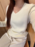 范哲尼18K金项链女蝴蝶钻石白母贝玫瑰金锁骨链吊坠饰品 18K金蝴蝶钻石套链告白礼盒定金 实拍图