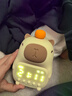 星伴月卡皮巴拉闹钟儿童学生起床神器元旦新年礼物生日礼物送同学智能电子闹钟小夜灯 【卡皮巴拉】不带充电头 实拍图