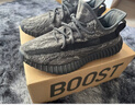阿迪达斯三叶草Yeezy350休闲鞋男鞋父亲节礼物ID4811UK6.5码40 实拍图