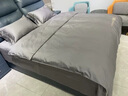 忆自然A类高端100S新疆长绒棉被罩轻奢床单床笠被套全棉纯棉床上四件套4 米尔顿-高级灰 1.8m床单四件套(被套200*230cm) 实拍图