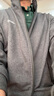 吉普（JEEP）卫衣男士外套秋冬季宽松休闲开衫潮流重磅运动衣服男装 灰色 XL 实拍图