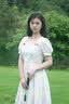 红蜻蜓碎花连衣裙2026年新款茶歇子女士夏季时尚气质小清新短裙 花色 L 实拍图