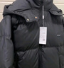 雪中飞新款童装儿童羽绒服2024洋气中大童女童中长款保暖男童面包服外套 黑色 120 实拍图