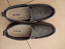 布舍元商务休闲男鞋帆布鞋透气爸爸鞋老北京布鞋男511-9304 蓝色 40  实拍图